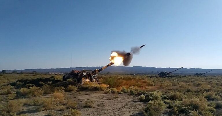 Ordumuzun raket və artilleriya bölmələri döyüş atışları icra etdi – VİDEO