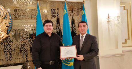 “Yeni Çağ” əməkdaşı Qazaxıstan XİN tərəfindən təltif edildi –  FOTOLAR