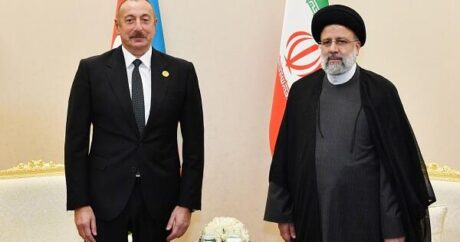 İlham Əliyev İran prezidenti ilə görüşdü