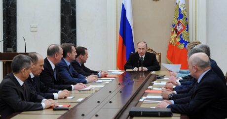 Putin TŞ-nin iclasını çağırır