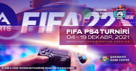 “FIFA 22” üzrə ən böyük PS4 turniri indi Bakıda!