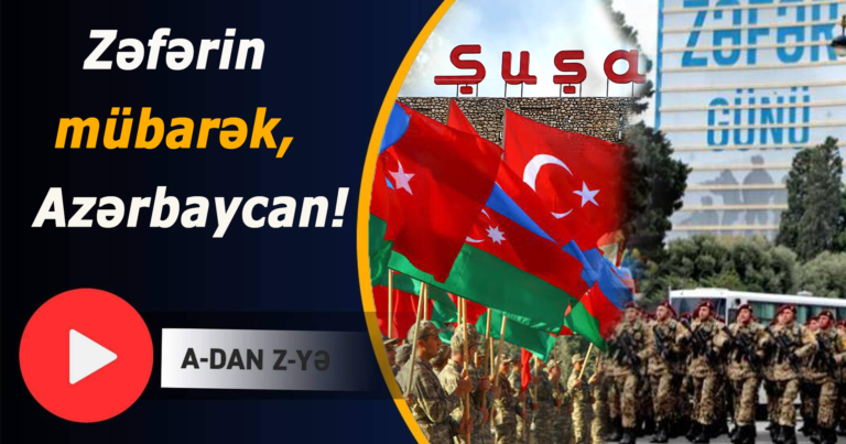 Zəfərin mübarək, Azərbaycan! – “A-dan Z-yə Aqil Ələsgərlə” / VİDEO