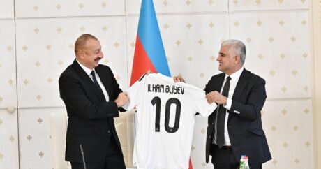 İlham Əliyev “Qarabağ” futbol klubunun üzvlərini qəbul etdi – TAM MƏTN / VİDEO 