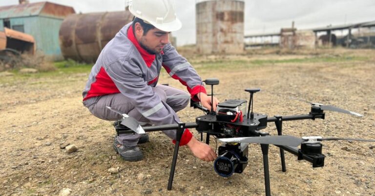 Azərbaycanda yeni istehsal olunan dronların sınağı keçirildi – FOTOLAR