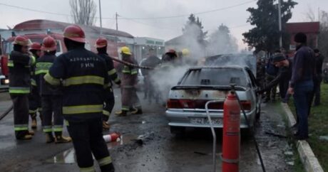 “Azərişıq” əməkdaşına məxsus avtomobil yandırıldı –  AÇIQLAMA