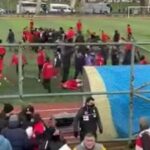 Türkiyədə futbolçular arasında kütləvi dava – VİDEO