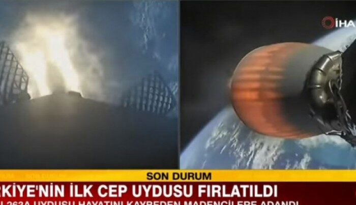 Türkiyənin ilk mini peyki fəzaya buraxıldı – VİDEO