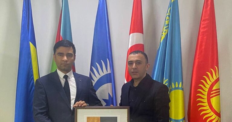 Özbək diplomat Ukrayna Azərbaycanlıları Radasının qonağı oldu – FOTO