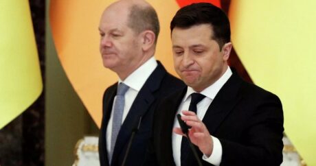 Almaniya kansleri ilə Ukrayna Prezidenti arasında telefon danışığı oldu