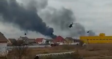 Rusiya Su-25-i Kiyev ətrafında belə vuruldu – VİDEO / ÖZƏL