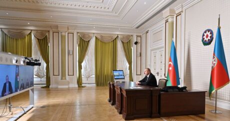 İlham Əliyev yeni təyin olunan icra başçılarını videoformatda qəbul etdi – FOTO