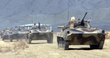 Azərbaycan Ordusunun tank bölmələrinin döyüş hazırlığı yoxlanıldı – VİDEO