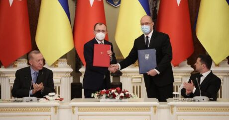 Türkiyə ilə Ukrayna arasında səkkiz sənəd imzalandı