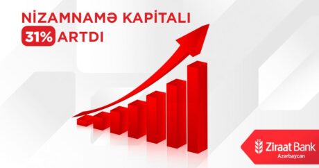 Ziraat Bank Azərbaycan nizamnamə kapitalını artırıb