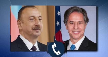 ABŞ dövlət katibi Azərbaycan Prezidenti ilə danışıb – FOTO