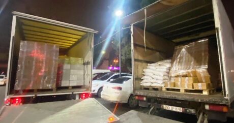 Bakıdan Kiyevə 30 tondan çox humanitar yardım göndərildi – FOTO