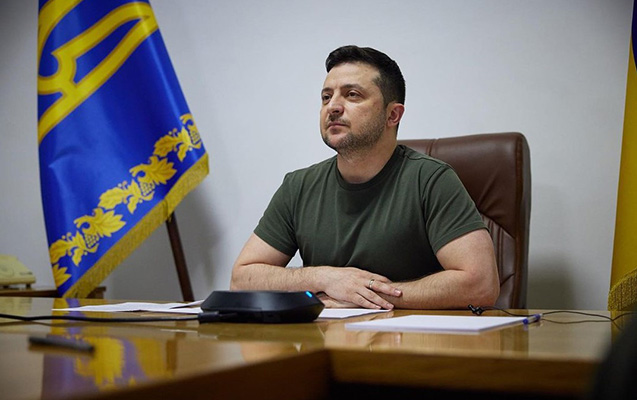 Zelenski Ukraynanın 5 ölkədəki səfirini geri çağırdı