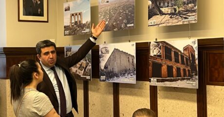 “Erməni vandalizmi: işğaldan öncə və sonra fotolarda” adlı foto-sərgi keçirildi – VİDEO