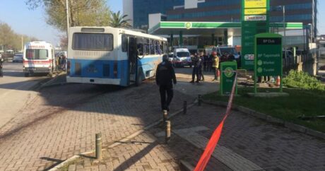 Türkiyədə bombalı hücum: Avtobus partladıldı – VİDEO