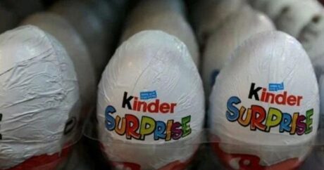 Gürcüstanda Kinder şokoladları satışdan çıxarılır
