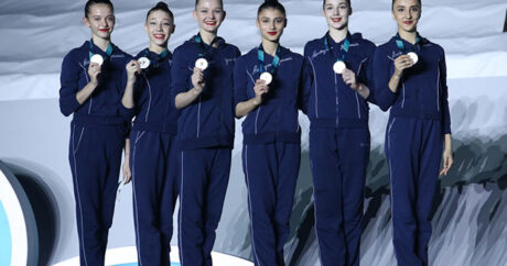 Azərbaycan komandası gümüş medal qazandı – FOTO