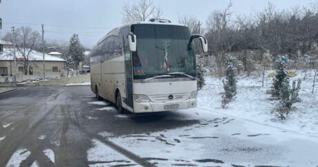 Müntəzəm avtobus marşrutları ilə Şuşa və Ağdama səfər edənlərin sayı açıqlandı