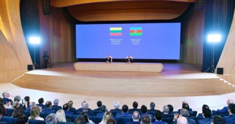 Bakıda Azərbaycan-Litva biznes forumu keçirildi – FOTOLAR