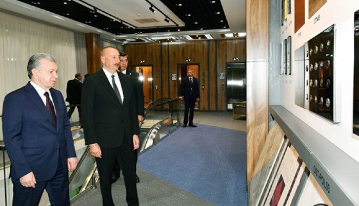 Prezidentlər “TEXNOPARK” MMC-də – FOTOLAR / YENİLƏNDİ