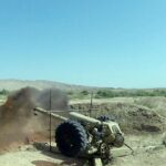 Ordunun artilleriya bölmələrində döyüş atışlı təlim keçirilir – VİDEO