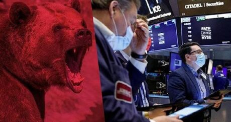 “Wall Street” “ayı bazarı”na daxil oldu