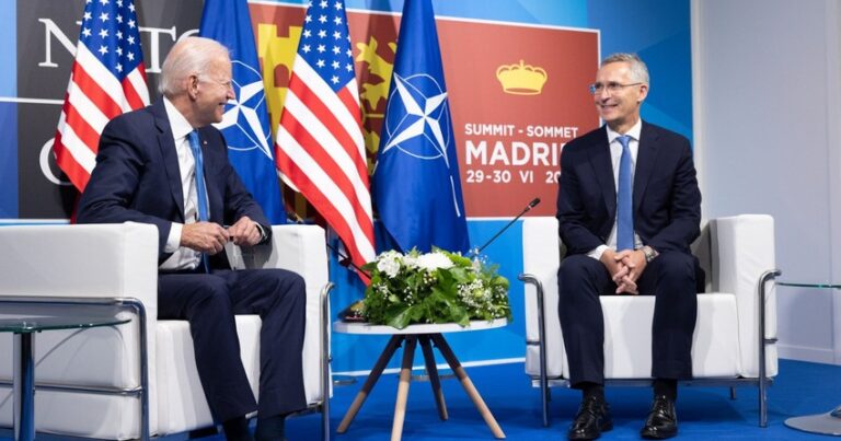 Bayden NATO-nun Baş katibi ilə görüşdü