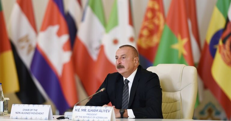 Prezident: “ATƏT-in Minsk qrupu sadəcə bir alətə çevrilmişdi”