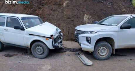 Gəncədə iki avtomobil toqquşdu: Sürücü öldü