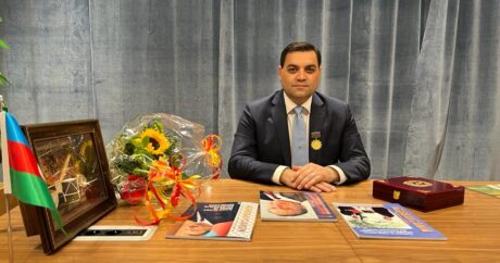 Emin Salayev “Azərbaycanın Qüruru” qızıl ordeninə layiq görüldü – Almaniyada / FOTO