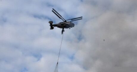 Xocavənddə yanğının söndürülməsinə helikopter cəlb olundu – VİDEO