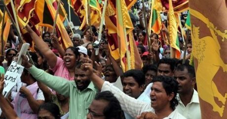 Şri-Lankadakı etirazlarda ilk ölüm qeydə alındı