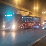 Bakıda təhlükəli anlar: Marşrut avtobusu əks istiqamətə keçdi – VİDEO
