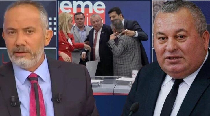 Efirdə dava: Deputat jurnalisti mühafizəçisinə döydürdü – VİDEO