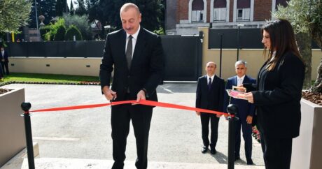 Prezident İtaliyadakı səfirliyimizin yeni binasının açılışında iştirak etdi – FOTO/YENİLƏNDİ