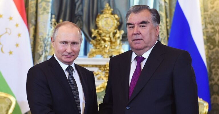 Səmərqənddə Vladimir Putin və Tacikistan Prezidenti arasında görüş keçirildi