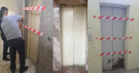 17 mərtəbəli binanın lifti qırıldı: Sakinlər çarəsiz durumda – FOTOLAR