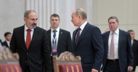 Putin Paşinyanla görüşdü