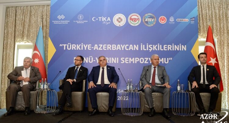 Türkiyə-Azərbaycan əlaqələrinin dünəni və sabahı: Bakıda simpozium keçirildi – VİDEO