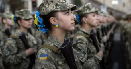 Ukrayna ordusunda döyüşən qadınların sayı açıqlanıb – İlginc STATİSTİKA