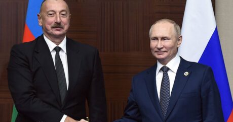 İlham Əliyev Astanada Vladimir Putinlə görüşdü – YENİLƏNDİ