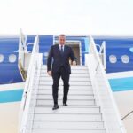 Prezident Rusiyaya işgüzar səfərə getdi – YENİLƏNDİ / FOTO 