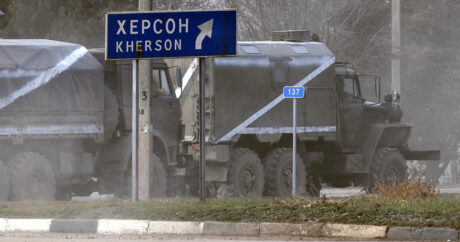 Ukrayna ordusu Rusiyanın ilhaq etdiyi Xersonda irəliləyir