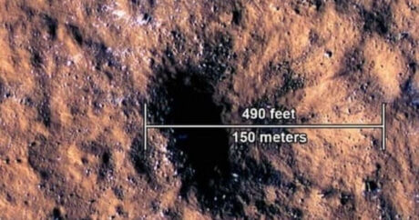 Marsda ən güclü meteor zərbələri qeydə alındı – Diametri 150 metr…