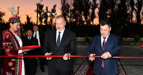 Bişkekdə Qırğızıstan-Azərbaycan Dostluq Parkı açıldı