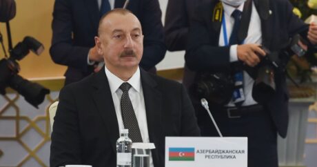 İlham Əliyev Astanada MDB Dövlət Başçıları Şurasının iclasında iştirak edir